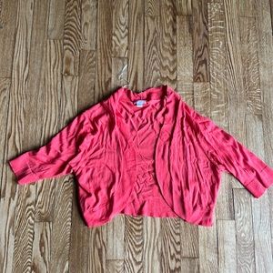 Coral Cardigan